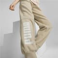 Miniatyrbillede 3 af 7: Træningsdragt til voksne underdele Puma Colorblock  Beige Dame