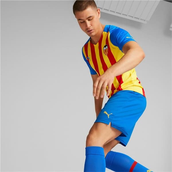 Sport shorts til mænd Puma Valencia CF Third Kit 22/23 Blå