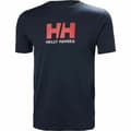 Miniatyrbild 4 av 5: T-shirt med kortärm Herr LOGO Helly Hansen 33979 597 Marinblå
