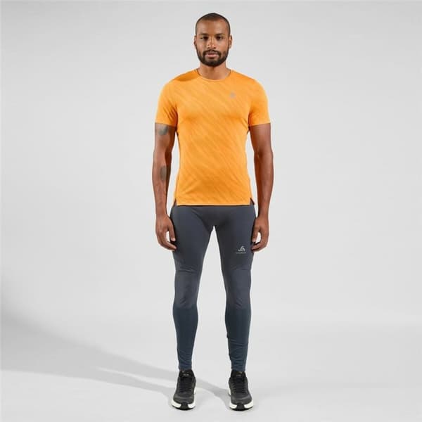 Unisex Kortærmet T-shirt Odlo Zeroweight Enginee Orange