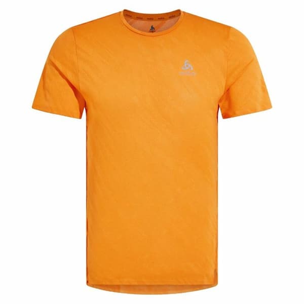 Unisex Kortærmet T-shirt Odlo Zeroweight Enginee Orange