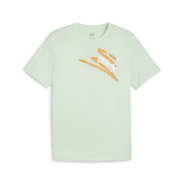 Kortærmet T-shirt til Mænd Puma Essentials+ AB Summer Mørk grøn