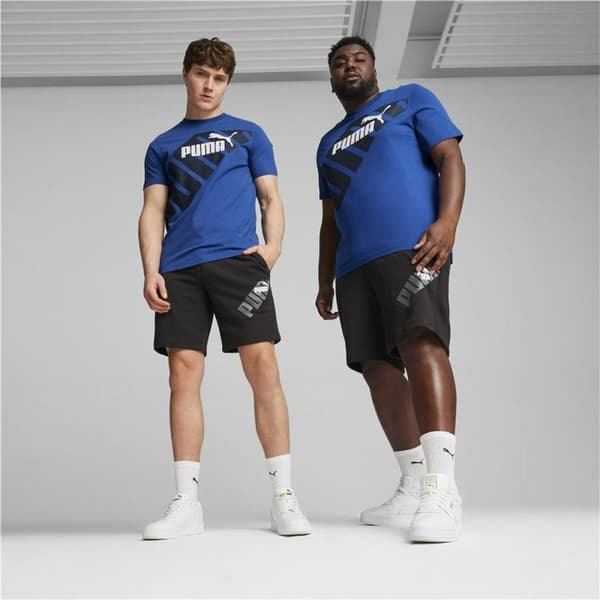 Urheilushortsit Puma Power Graphic Musta