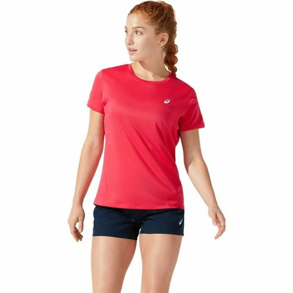 Naisten T-paita Asics Core Karmiininpunainen