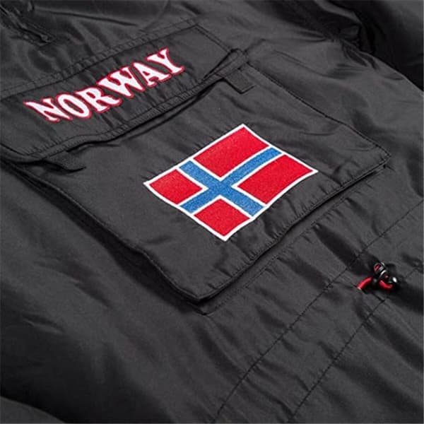 Tröja med huva Unisex Go & Win Norway Svart