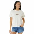 Miniatyrbillede 1 af 5: Kortærmet T-shirt Rip Curl Sun Relaxed Hvid