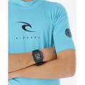 Miniatyrbillede 5 af 8: Kortærmet T-shirt til Børn Rip Curl Corps L/S Rash Vest  Blå Lycra Surf