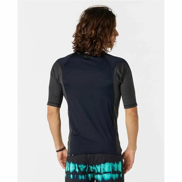 T-shirt med kortärm Herr Rip Curl Waves pf Svart