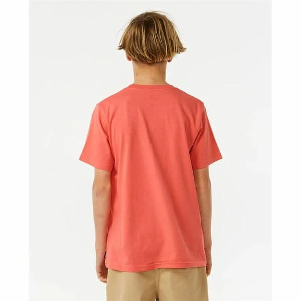 T-shirt med kortärm Herr Rip Curl Lost Island Orange