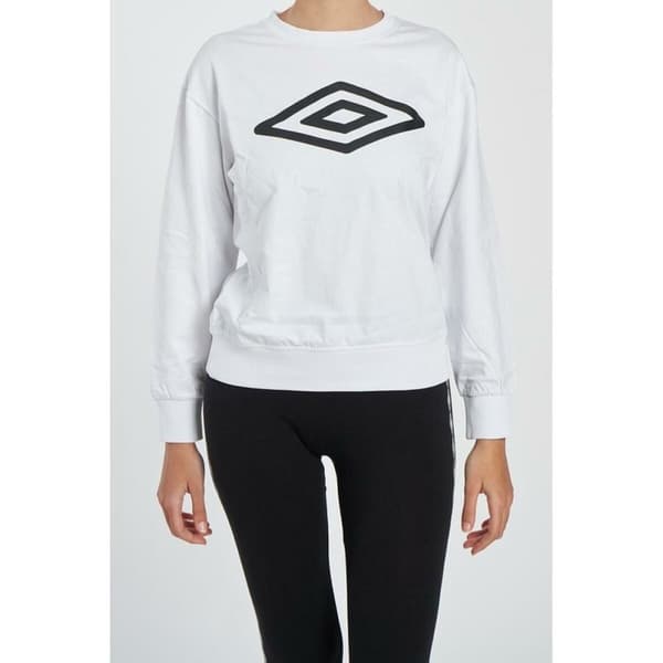 Hættetrøje til Kvinde Umbro NORMA 72311I 001 Hvid