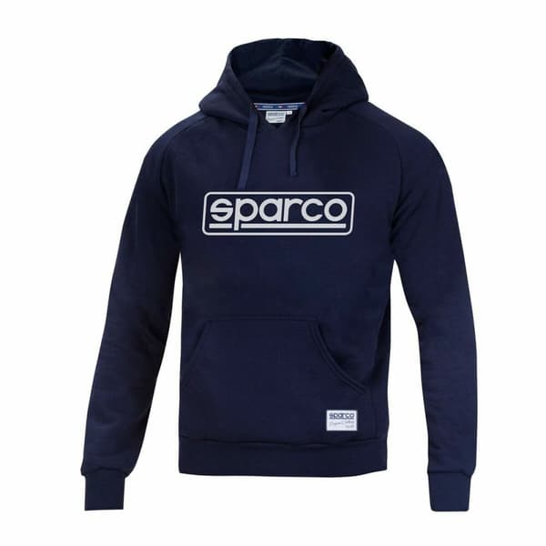 Hættetrøje Sparco Frame Marineblå M