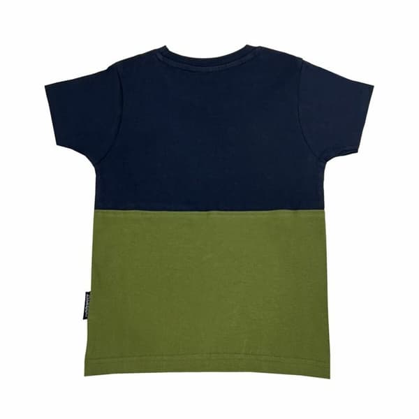 Barn T-shirt med kortärm Kappa 8056M00058 Marinblå