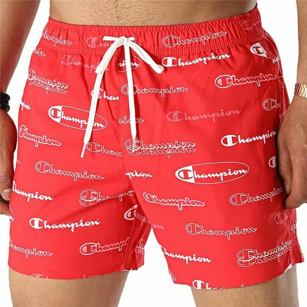 Baddräkt Herr Champion Beachshort Röd