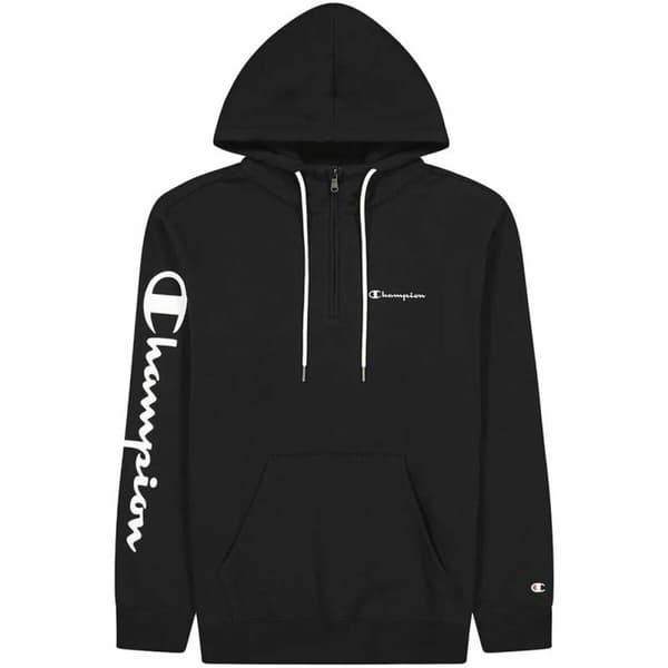 Miesten huppari Champion Half Zip Musta