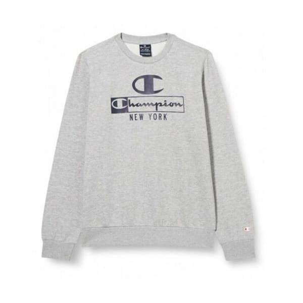 Sweaters uden Hætte til Mænd Champion Crewneck Grå