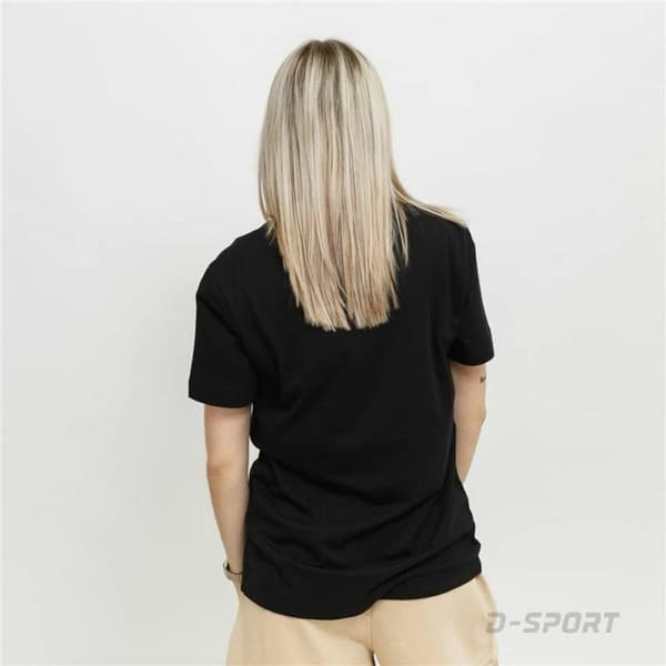 T-shirt med kortärm Dam Champion Crewneck Svart