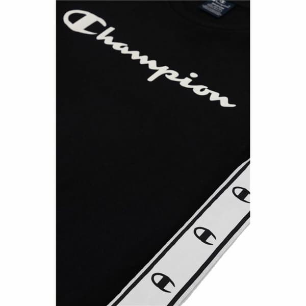 Kortærmet T-shirt til Mænd Champion Crewneck Sort
