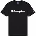 Miniatyrbillede 8 af 8: Kortærmet T-shirt til Mænd Champion Crewneck Sort