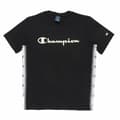 Miniatyrbillede 1 af 8: Kortærmet T-shirt til Mænd Champion Crewneck Sort