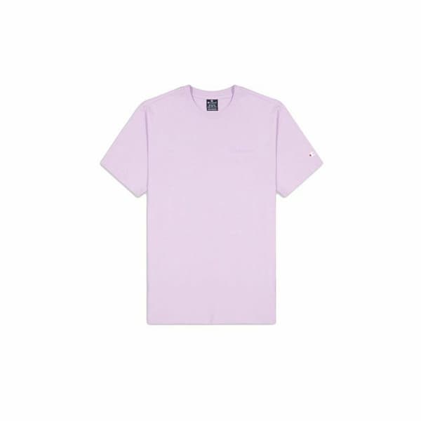T-shirt med kortärm Herr Champion Crewneck Lila