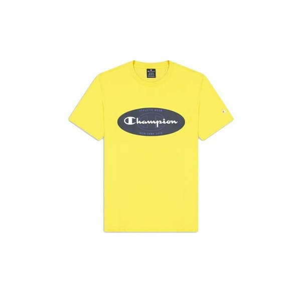 Miesten T-paita Champion Crewneck Keltainen