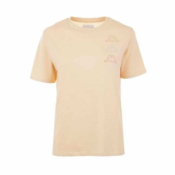 Kortærmet T-shirt til Kvinder Kappa Kemilia Beige