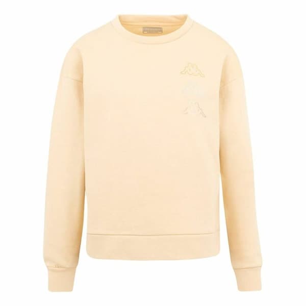 Tröja utan huva Unisex Kappa Kifoli Beige
