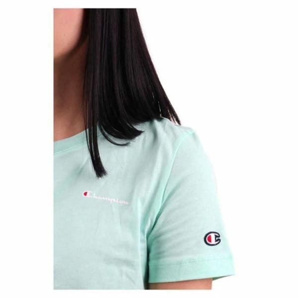 T-shirt med kortärm Dam Champion Crewneck