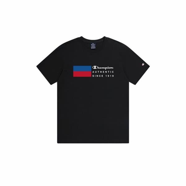 T-shirt med kortärm Herr Champion Crewneck