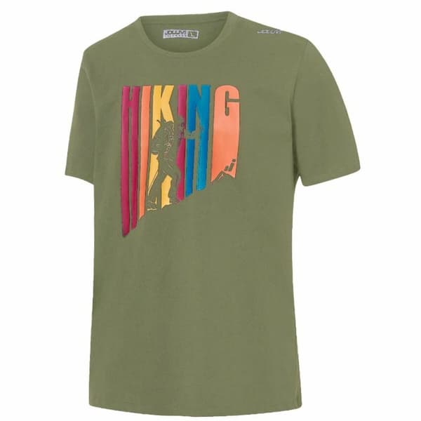 Kortærmet T-shirt til Mænd Joluvi Hiking Grå