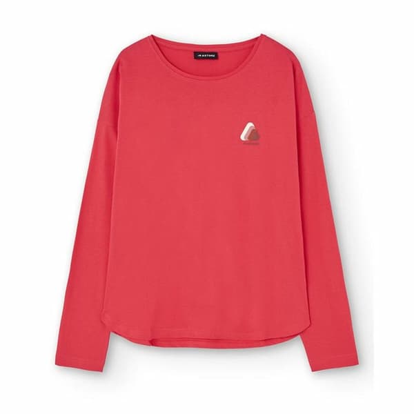 T-shirt med lång ärm Dam Astore Lung Rosa