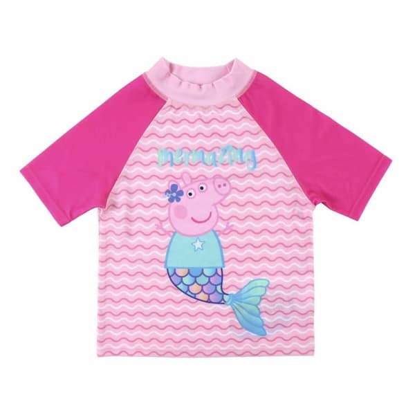 Uimarin T-paita Peppa Pig Pinkki