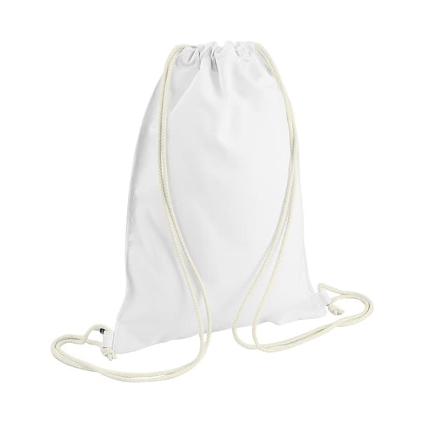 Bagbase Sublimation Gymsac / Drawstring Bag (5 liter) White One Size