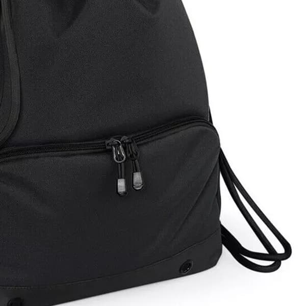 Bagbase Athleisure Vandafvisende trækbånd Sports Gymsac taske (pakke med 2)