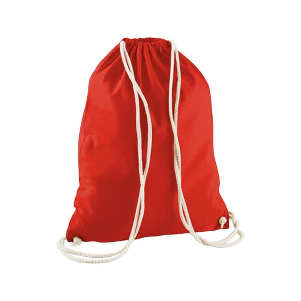 Westford Mill Gymsac-väska av bomull - 12 liter