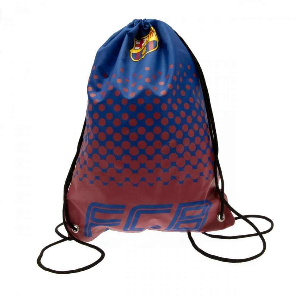 FC Barcelona Fade Design Drawstring Gym Bag med dragsko