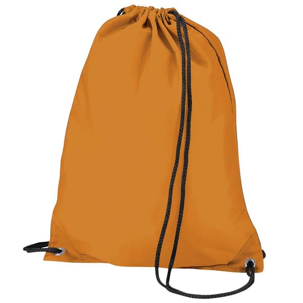 BagBase Budget Vattenresistent sport Gymsac Drawstring Bag (11L) (Pack of 2)