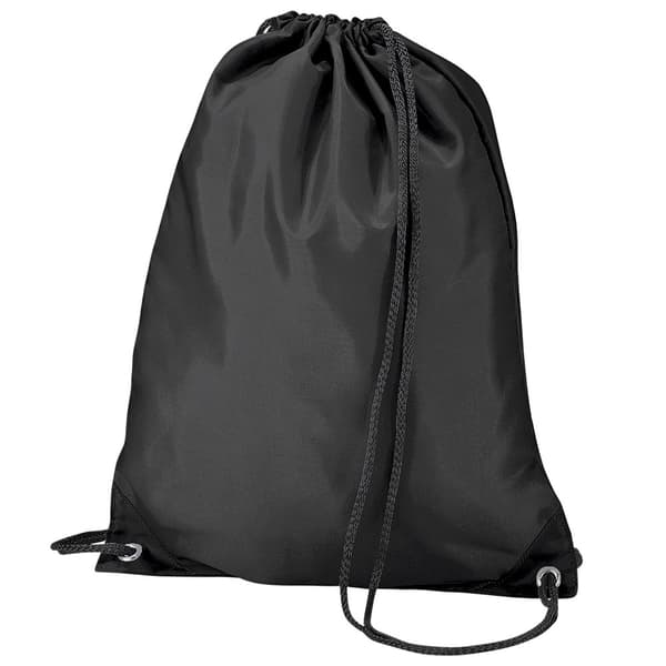 BagBase Budget Vandafvisende sportstaske med snørebånd (11L) (pakke med 2)