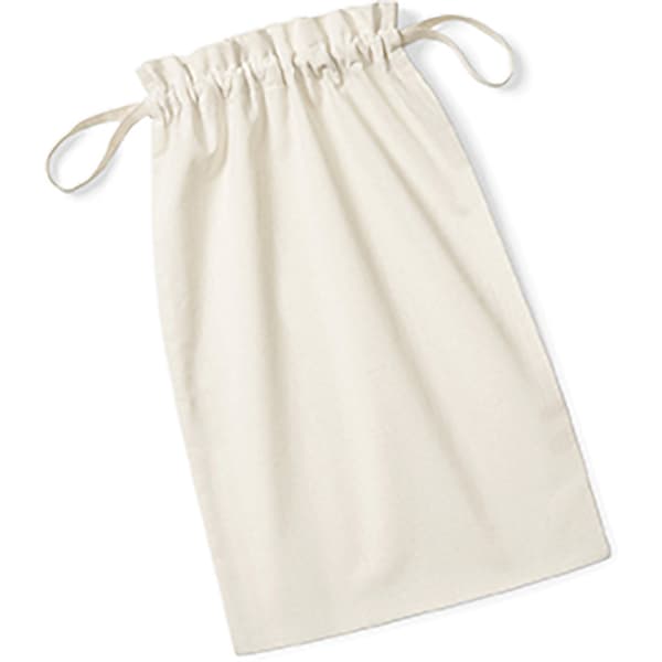 Westford Mill Soft Organic Cotton Drawcord Bag