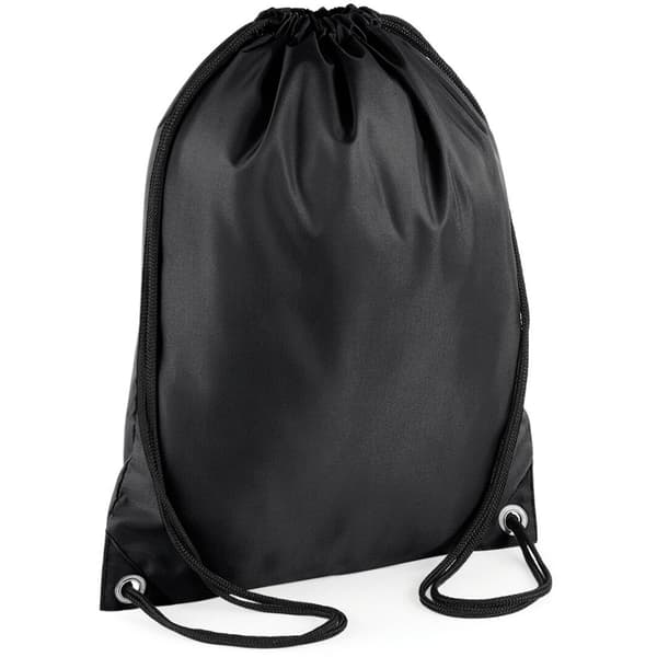 BagBase Budget Vattenresistent sport Gymsac Drawstring Bag (11L)