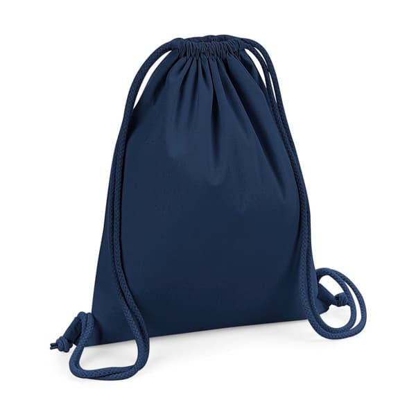 Westford Mill Organic Premium Cotton Gym Sack French Navy One Size