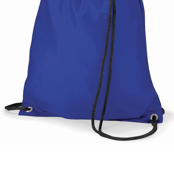 Bagbase Budget Vandafvisende sportstaske med snørebånd (11 liter) (pakke med 2)