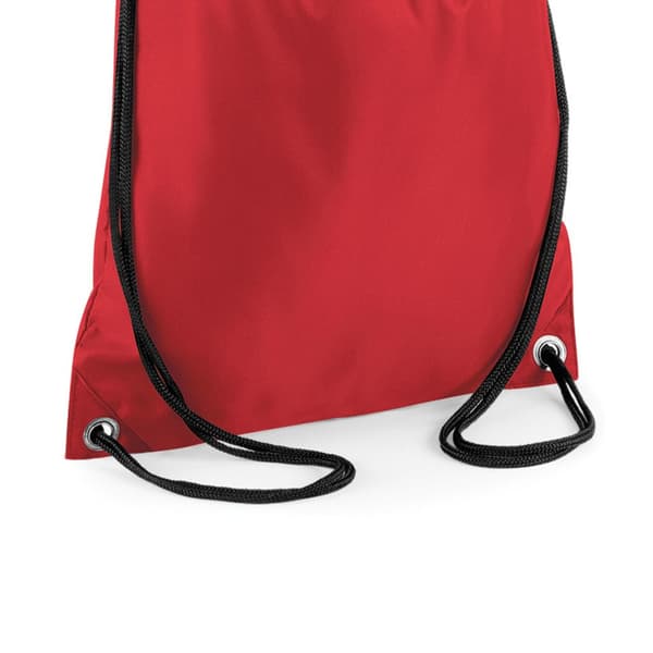 Bagbase Budget Vandafvisende sportstaske med snørebånd (11 liter) (pakke med 2)