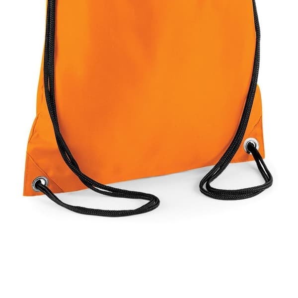 Bagbase Budget Vandafvisende sportstaske med snørebånd (11 liter) (pakke med 2)