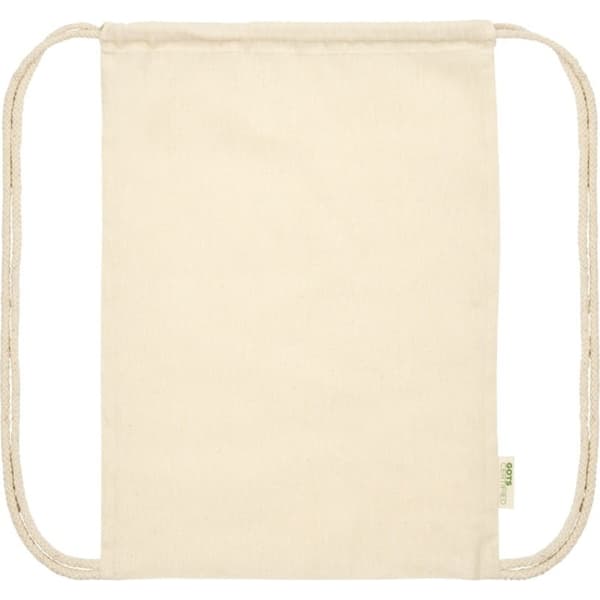 Bullet Orissa Organic Cotton Drawstring Bag (väska i ekologisk bomull)