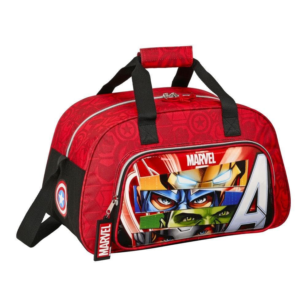 Sports bag The Avengers Infinity Red Black (40 x 24 x 23 cm)