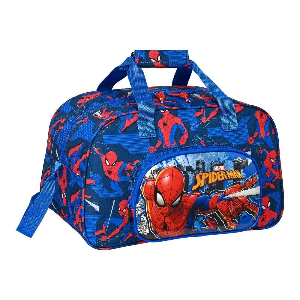 Sports bag Spiderman Great Power Red Blue (40 x 24 x 23 cm)