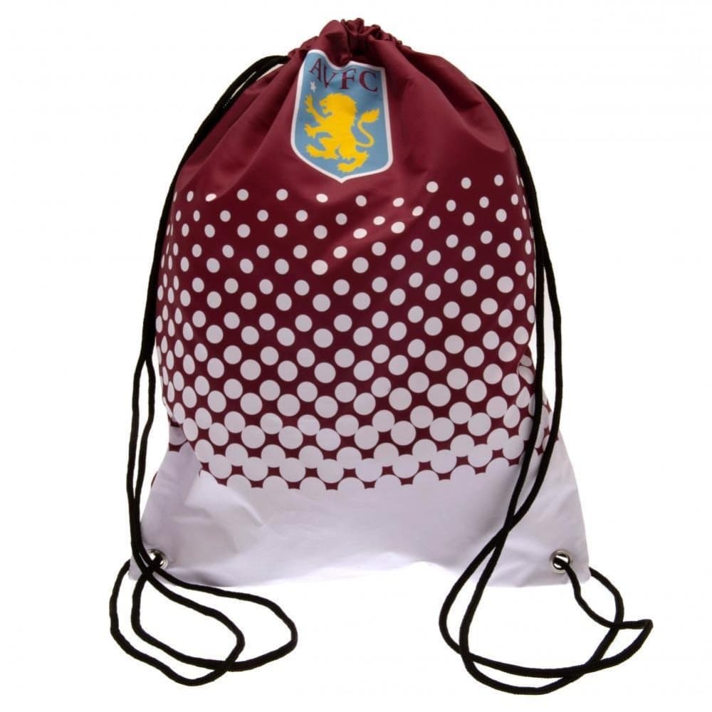 Aston Villa FC Crest Drawstring Bag (väska med dragsko)