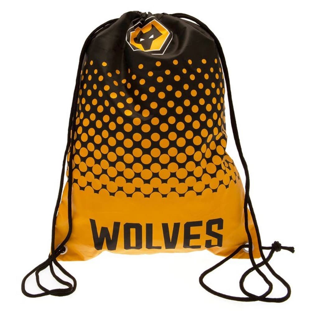 Wolverhampton Wanderers FC Crest Drawstring Bag (väska med dragsko)