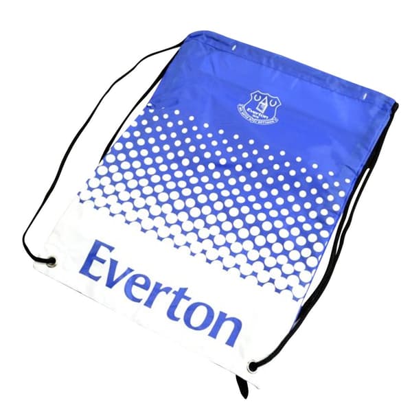 Everton FC Fade Drawstring Bag Blue/White One Size